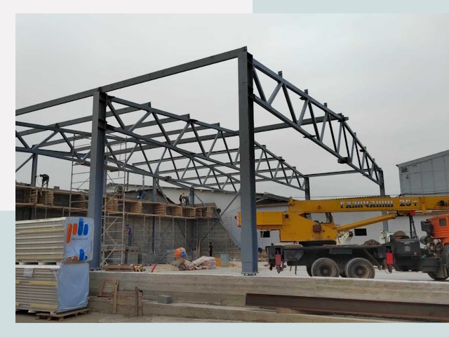 Строительство цехов в Елизово