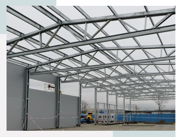 Строительство складов в Елизово от 608 руб. за м²