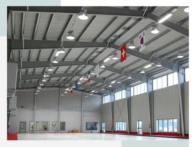 Строительство спортзалов в Елизово от 608 руб. за м²