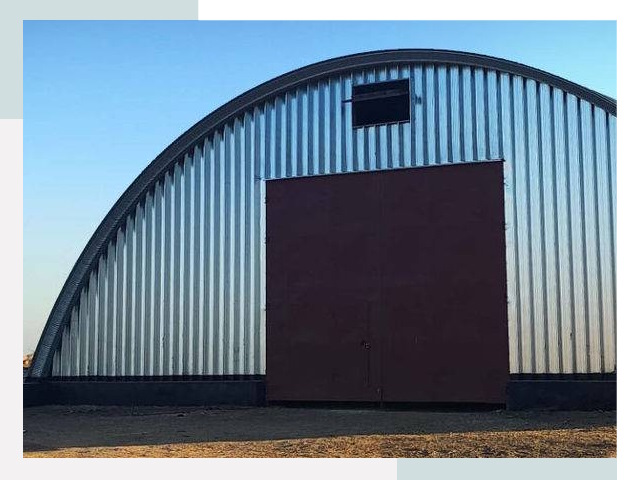 Бескаркасные ангары в Елизово