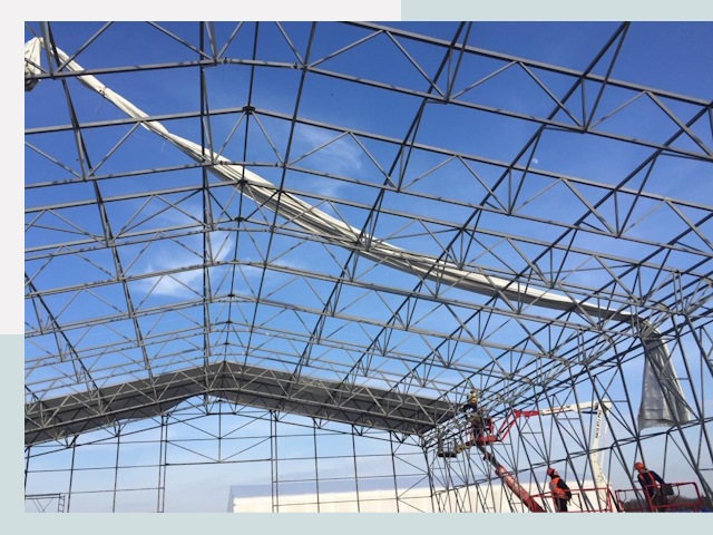 Шатровые ангары от 608 руб. в Елизово и Камчатском крае