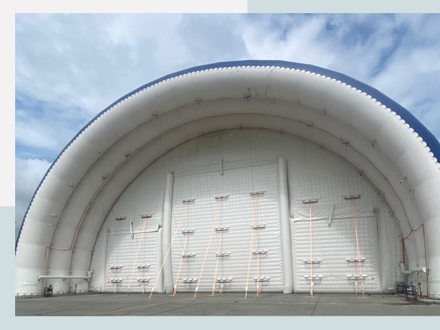 Пневмокаркасные ангары от СтальСтрой-Лзв по цене от 608 руб.