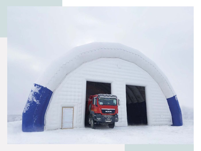 Мобильные ангары в Елизово