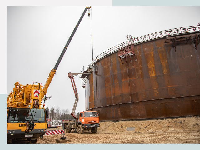 Монтаж резервуаров в Елизово от 608 руб. за м³