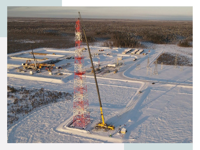 Мачты связи в Елизово