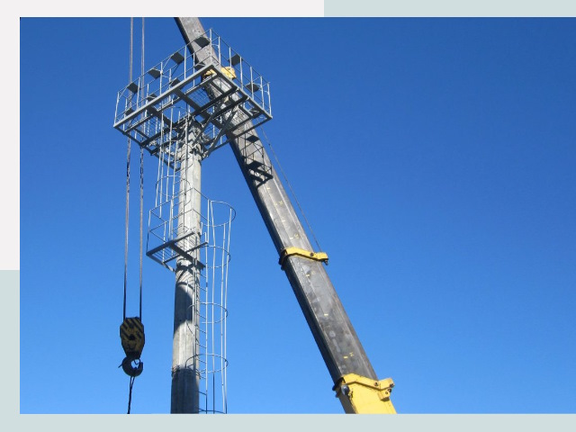 Монтаж осветительных мачт в Елизово от 608 руб.