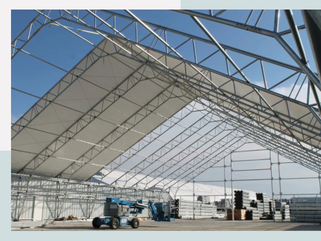 Каркасно-тентовые сооружения от СтальСтрой-Лзв по цене 608 руб.