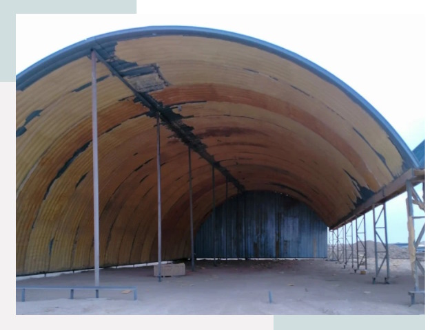 Реконструкция ангаров в Елизово