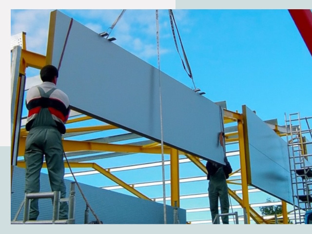 Монтаж сэндвич-панелей в Елизово от 608 руб.