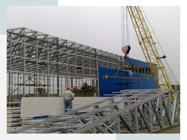 Монтаж ангаров в Елизово