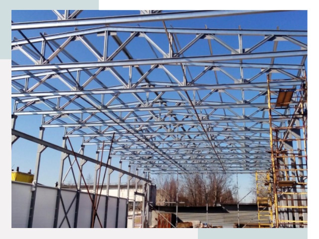 Металлокаркасы для складов в Елизово